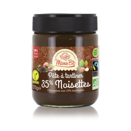 MAMIE BIO PATE A TARTINER EXTRA NOISETTES 270GR