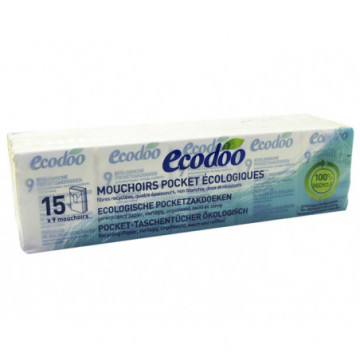 ECODOO MOUCHOIRS 15 PACKET